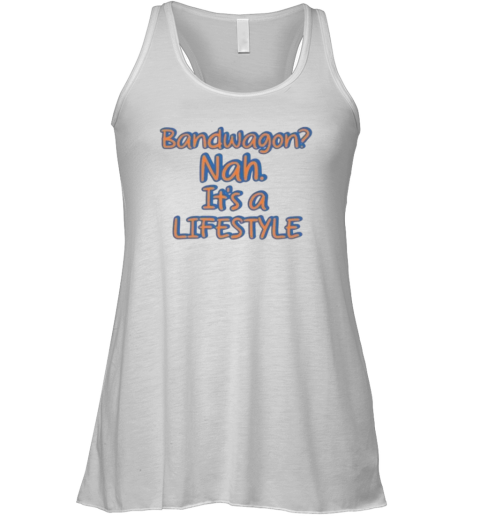 Bandwagon Or Lifestyle Ny Knicks 2025 Playoffs Nba Racerback Tank