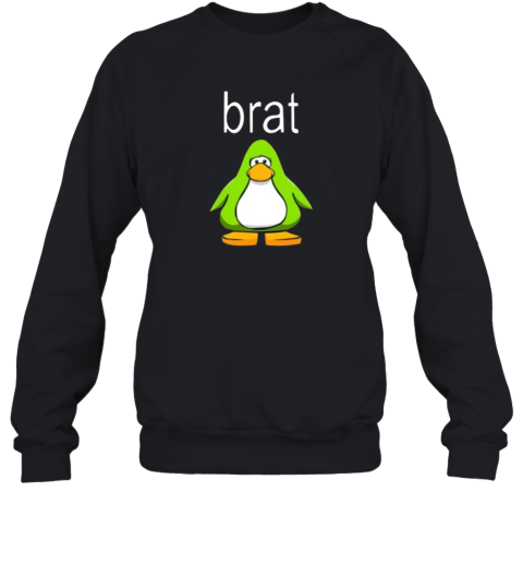 Charli Xcx Brat Penguin Club Brat Sweatshirt