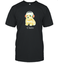 Clairo Dog With Headphones T Shirt