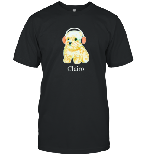 Clairo Dog With Headphones T Shirt