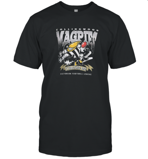 Collingwood Magpies Established 1892 Victorian Football League T Shirt