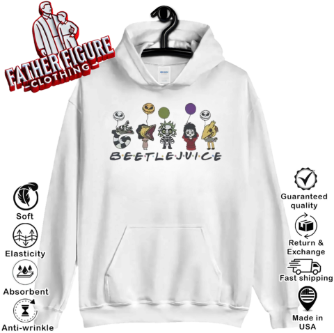 Beetlejuice Friends Halloween Hoodie