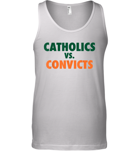 Classic Catholics Vs Convicts 1988 Tank Top