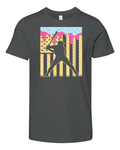 Baseball Ice Cream Drip Premium Youth T Shirt