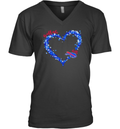 Buffalo Bills Fan With This Heartwarming V Neck T Shirt