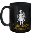 Carthago Delenda Est Latin Quotes Spqr Rome Ceramic Mug 11Oz