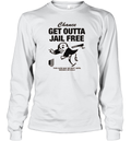 Chance Get Out Of Jail Free Long Sleeve T Shirt