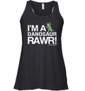 Danisnotonfire I039M A Dinosaur Rawr Racerback Tank