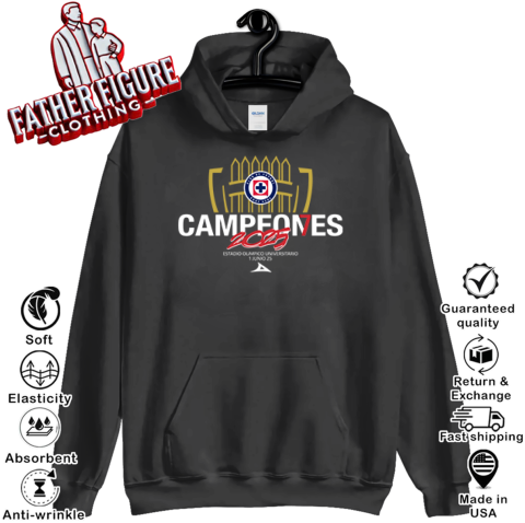 Cruz Azul Campeones 2025 Hoodie