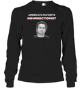 Brandon Straka America039S Favorite Insurrectionist Long Sleeve T Shirt