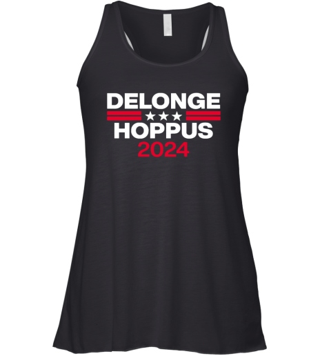 Delonge Hoppus 2024 For President Shirt Tom Delonge And Mark Hoppus Racerback Tank
