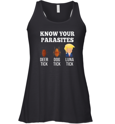 Bruce Springsteen Wearing Trump Know Your Parasites Racerback Tank
