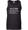 Dilf Shirt Funny Dilf Dad Definition Tank Top
