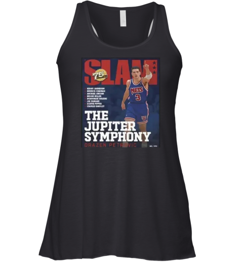 Drazen Petrovic The Jupiter Symphony Slam Cover Racerback Tank