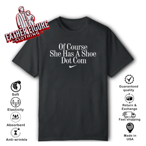 Dawn Staley Of Course She Has A Shoe Dot Com T Shirt