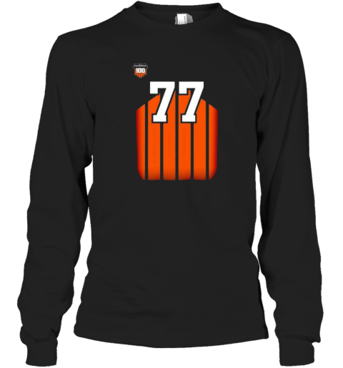 100 Years Illinois Fighting Illini Football 77 Long Sleeve T Shirt