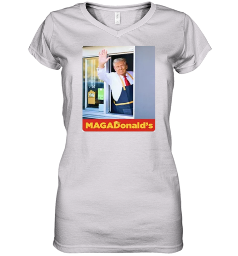 Donald Trump Magadonald039S Women039S V Neck T Shirt