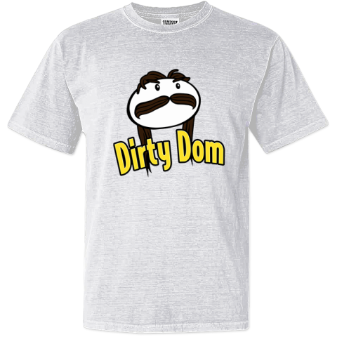 Dirty Dom Pringles Version Cartoon Dyed Heavyweight T Shirt