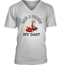 Can I Bring My Dad V Neck T Shirt
