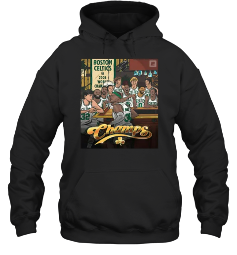 Boston Celtics 2024 Champions Celtics Legends Hoodie