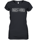 Days Gone Iconic Distressed Big Chest Logo Women039S V Neck T Shirt