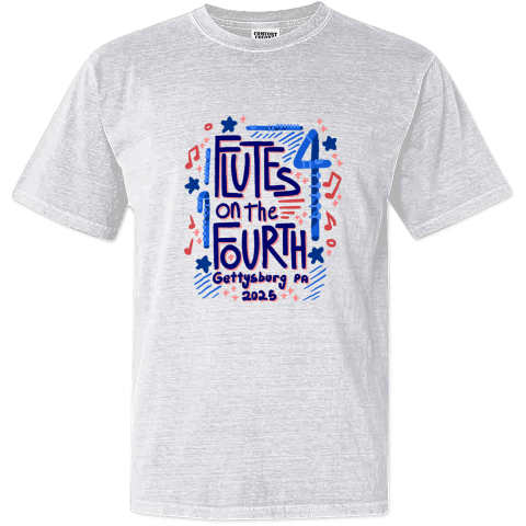 2025 Fot4Th Dyed Heavyweight T Shirt
