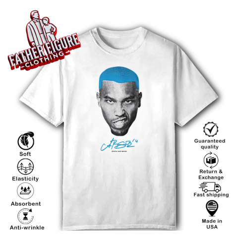 Amon Ra St Brown Blue Hair T Shirt