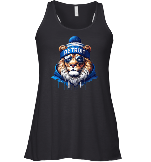 Cool Lions Detroit Football Racerback Tank