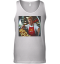 Donald Trump Makes Fries At Mcdonald039S Tank Top