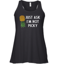 Just Ask I039M Not Picky Pineapple Racerback Tank