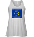 Elon Musk The European Union Socialist Flag Shirt Political Satire Racerback Tank