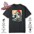 Catzilla Cat Japanese Art Funny Cat Gifts T Shirt