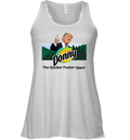 Donny The Quicker Fucker Upper Anti Trump Racerback Tank