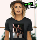 Charli D039Amelio Black Mesh Women039S T Shirt