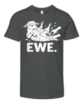Angry Sheep Ewe Pun Farmer Market Homesteader Premium Youth T Shirt