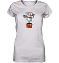 Cup O Pizza Women039S V Neck T Shirt