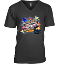 Chili039S Ride The Dente V Neck T Shirt
