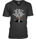 Donald Trump Father039S Day Gag Gift V Neck T Shirt