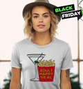 Adult Happy Meal Martini And Fries Women039S T Shirt