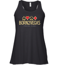 Born2Vegas Las Vegas Vlog Logo Racerback Tank