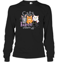 Cats Are Fairest Of Them All Long Sleeve T Shirt