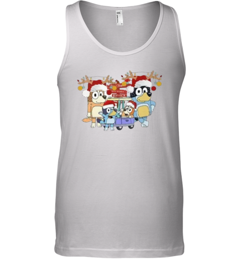 Bluey Family Christmas Tank Top