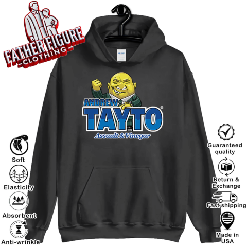 Conor Mcgregor Andrew Tayto Assault Amp Vinegar Hoodie