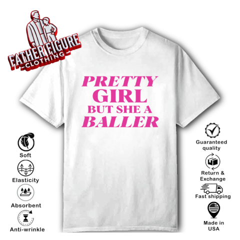 Angel Reese Pretty Girl But She A Baller T Shirt