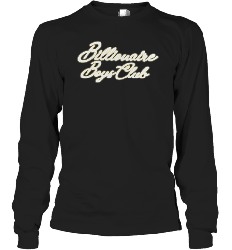 Billionaire Boys Club Diamond Script Logo Long Sleeve T Shirt