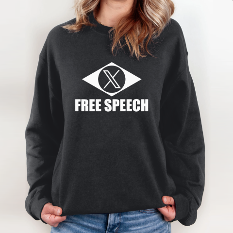 Eduardo Bolsonaro Wearing Free Speech Sweatshirt