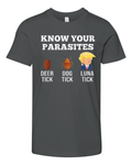 Bruce Springsteen Wearing Trump Know Your Parasites Premium Youth T Shirt
