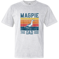 Best Duck Dad Men Magpie Dad Dyed Heavyweight T Shirt