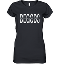Degods Monotone Logo Women039S V Neck T Shirt