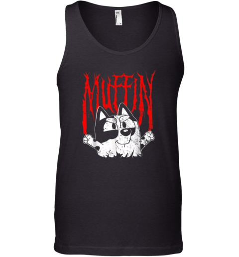 Bluey Muffin Metal Tank Top